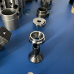 小径機械加工部品 アルミA5052 外型精度10μ（生産ロット 1000月産）建設機械