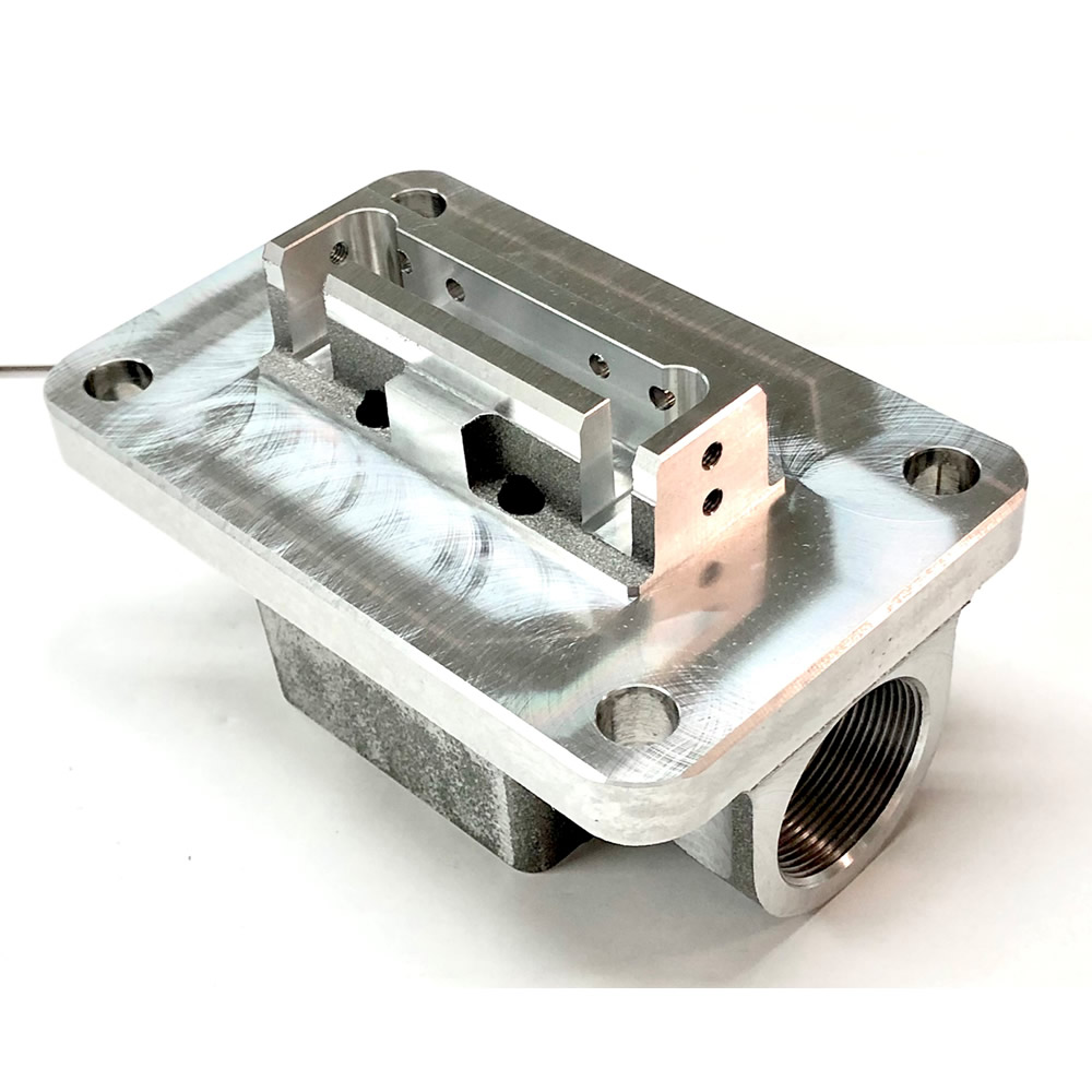 ハウジング キャップ AC4C-T6 機械加工 制御機器/量産（マシニングセンター）140x90x80 愛西工場