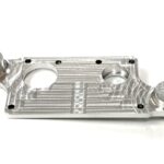 フロントプレート 6061 機械加工 航空機 /小ロット（マシニングセンター）105x40x15