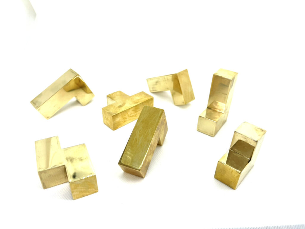 真鍮製立体パズル_2