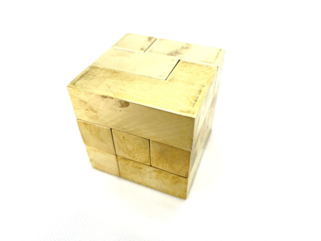真鍮製立体パズル_3